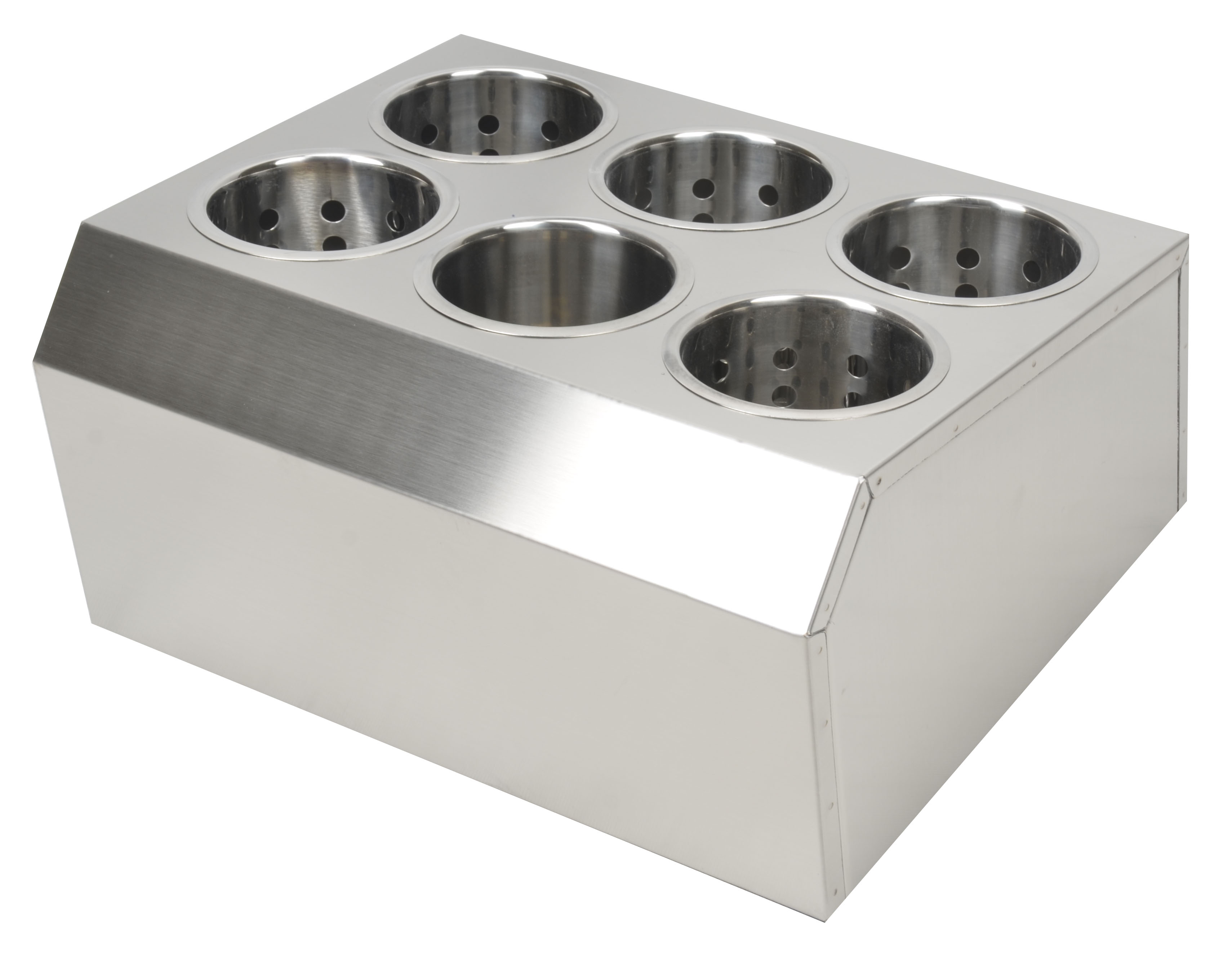 Caja Flatear de acero inoxidable de doble fila