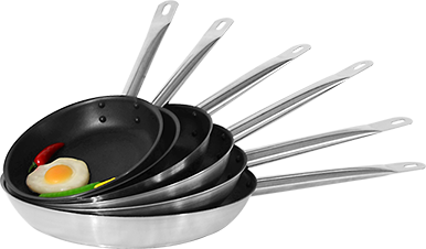 Sartenes de acero inoxidable