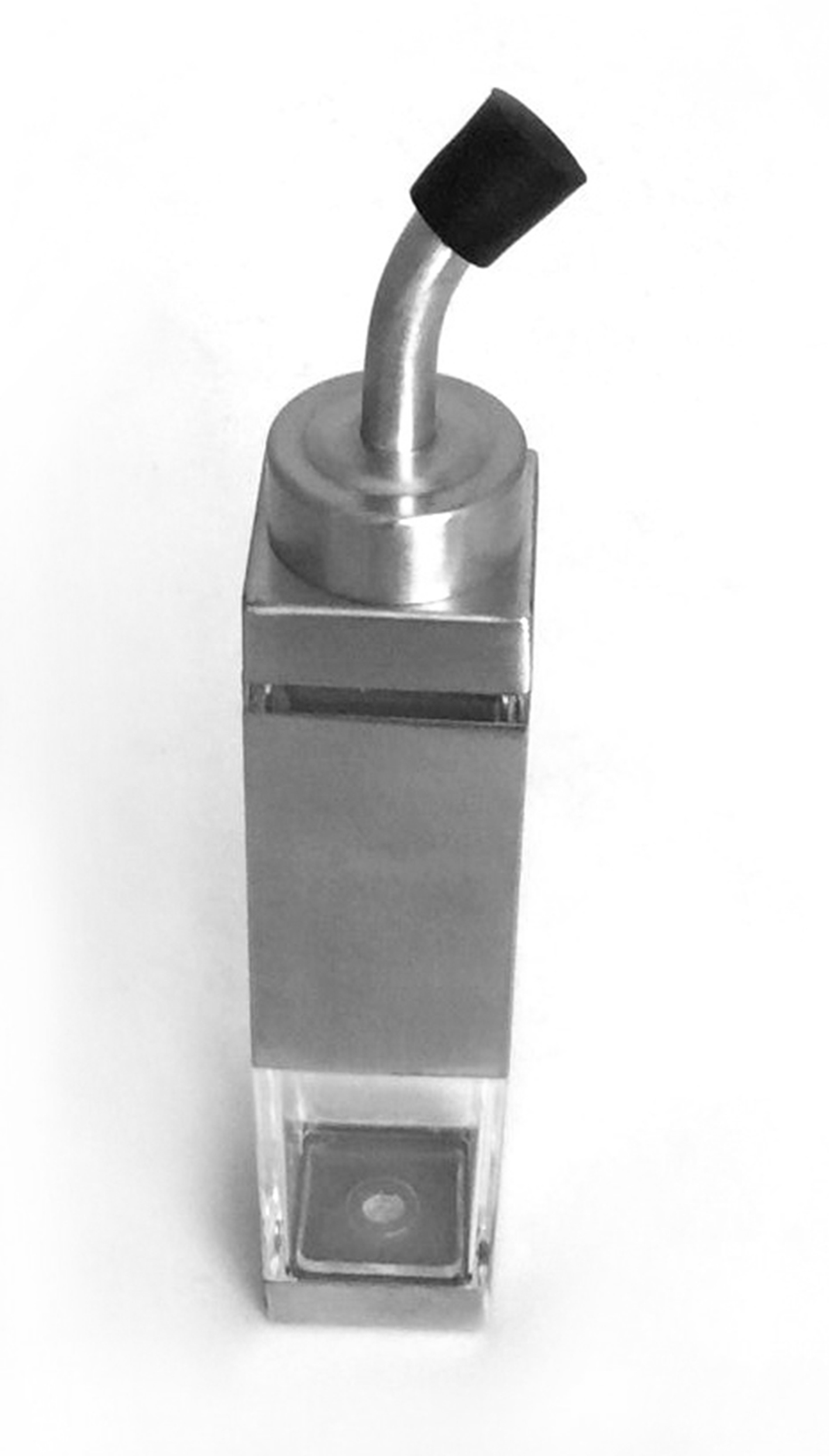 Botella de soja cuadrada